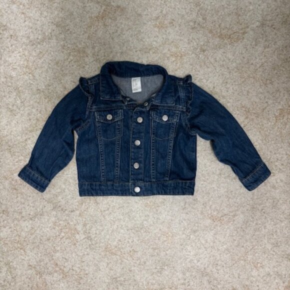 Denim Jacket Toddler H & M size: 2 female - like new - Picture 1 of 9